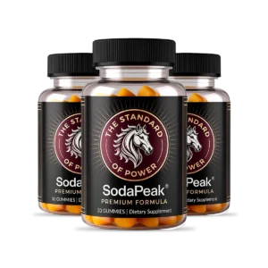 3 bottles of SodaPeak