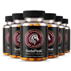 6 bottles of SodaPeak